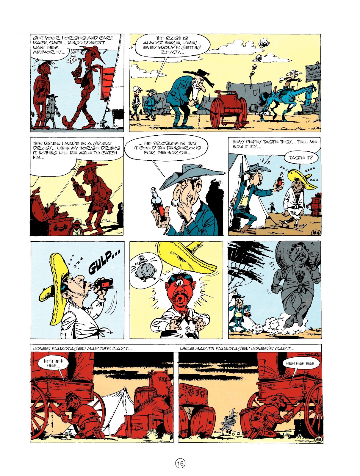 A Lucky Luke Adventure Issue #20 - Page 16
