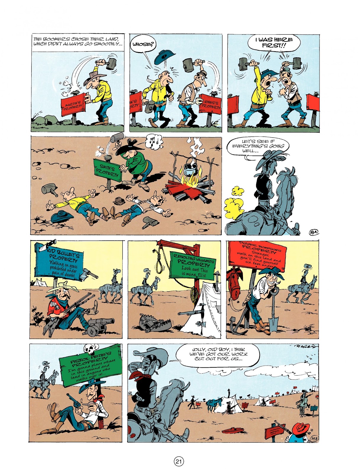 A Lucky Luke Adventure Issue #20 - Page 21