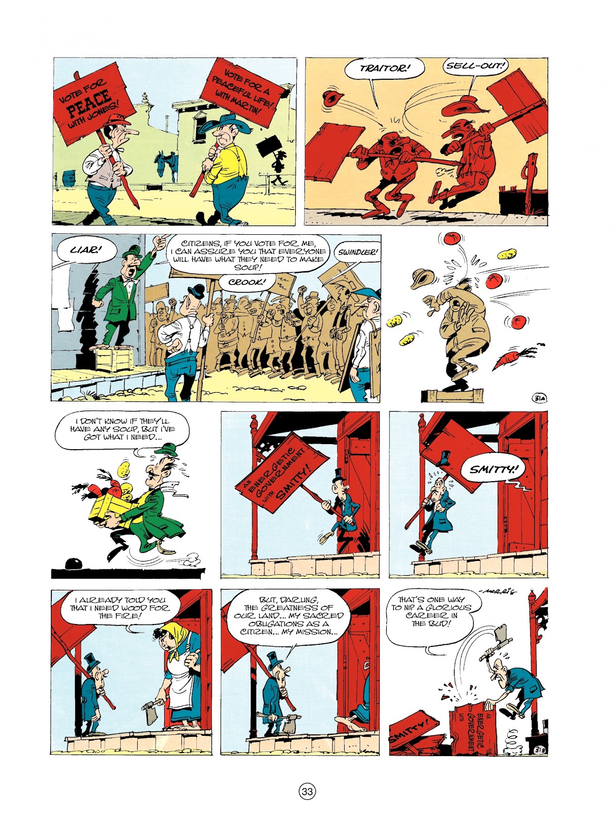 A Lucky Luke Adventure Issue #20 - Page 33