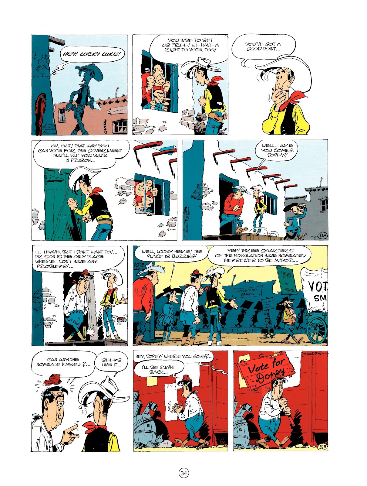 A Lucky Luke Adventure Issue #20 - Page 34