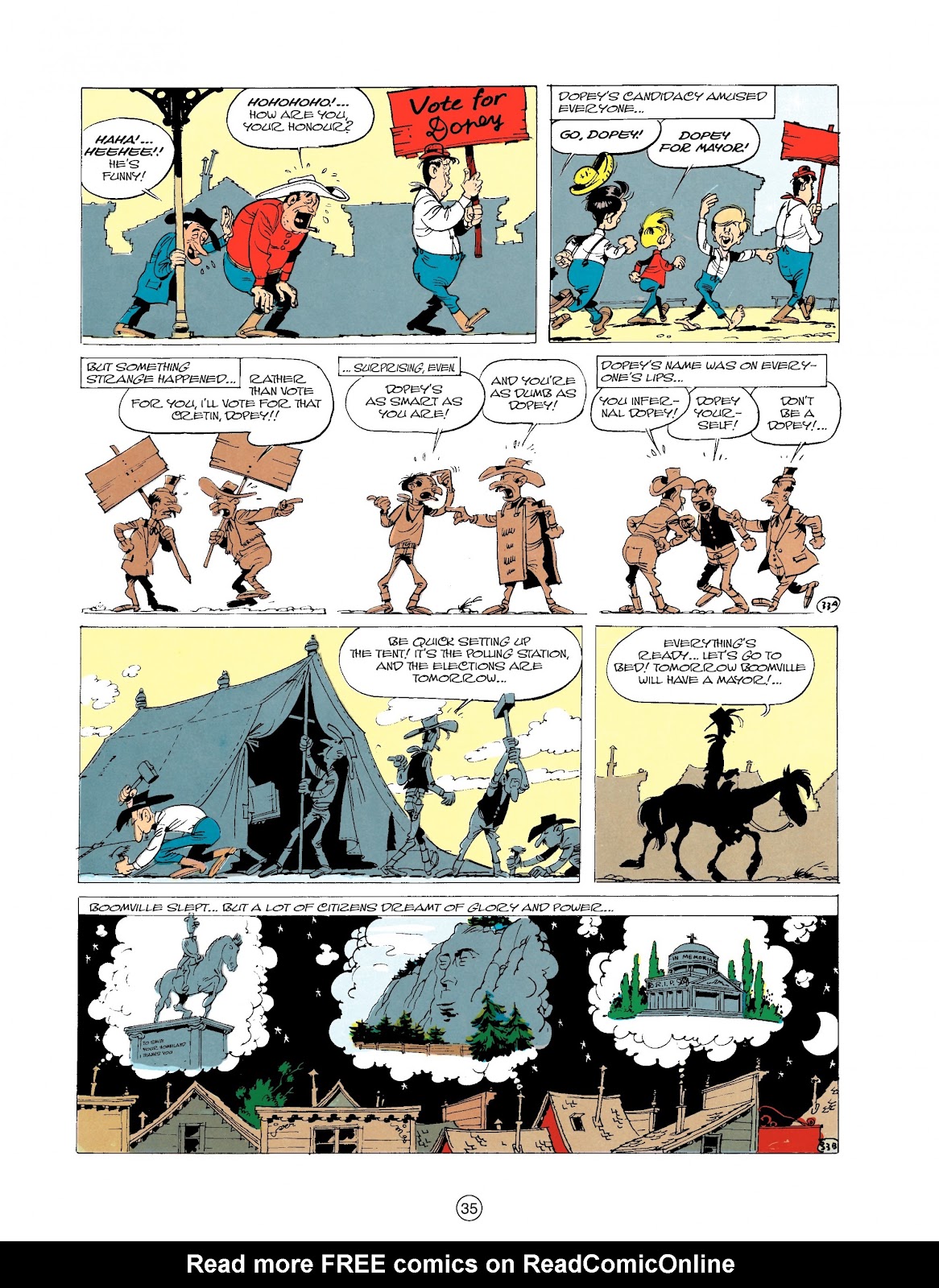 A Lucky Luke Adventure Issue #20 - Page 35