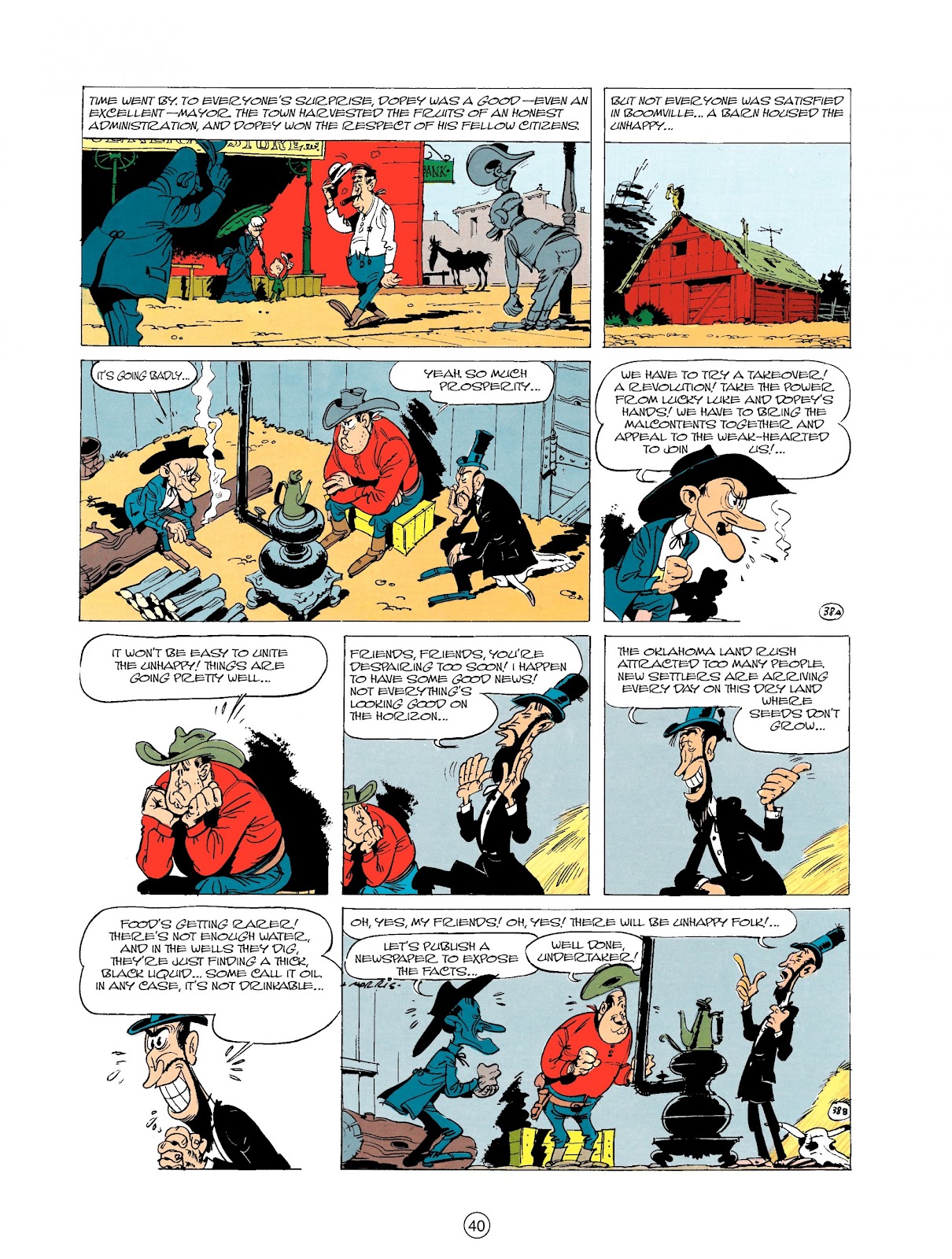 A Lucky Luke Adventure Issue #20 - Page 40