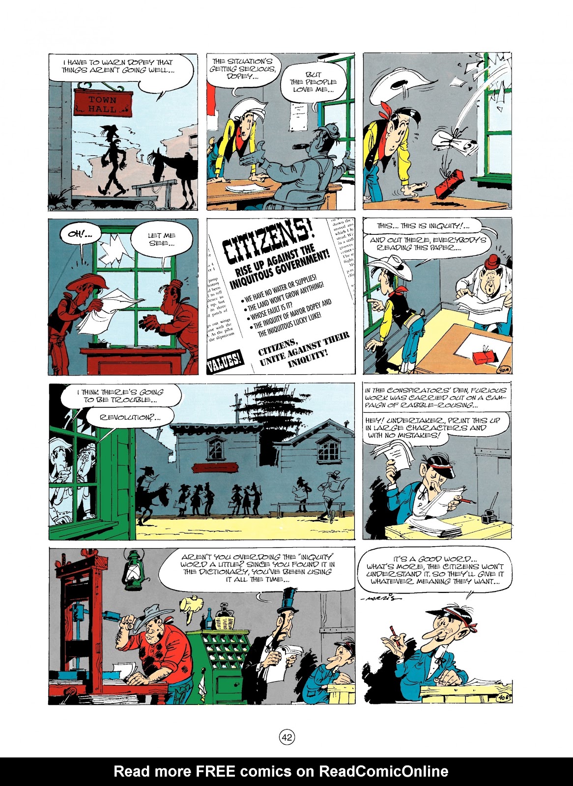 A Lucky Luke Adventure Issue #20 - Page 42