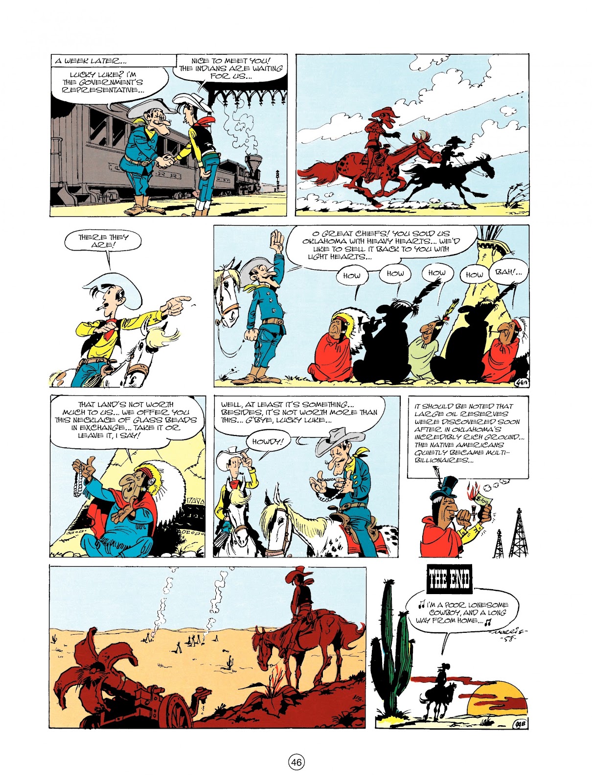 A Lucky Luke Adventure Issue #20 - Page 46