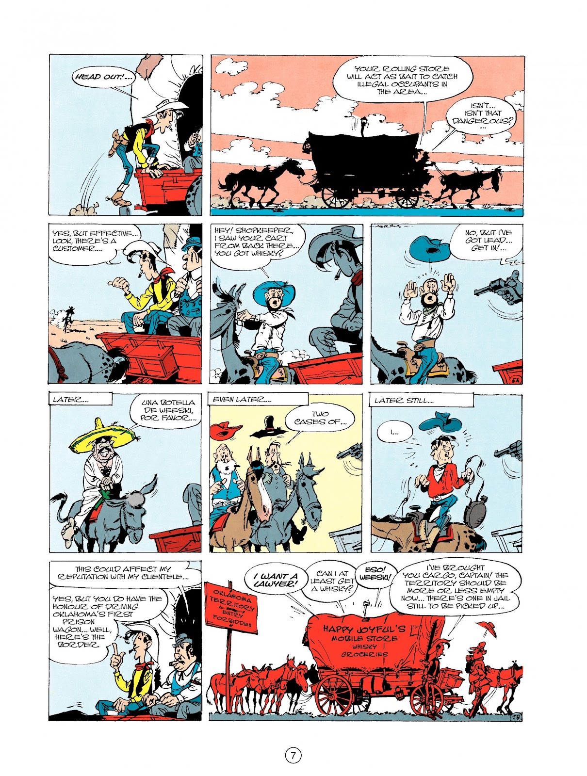 A Lucky Luke Adventure Issue #20 - Page 7