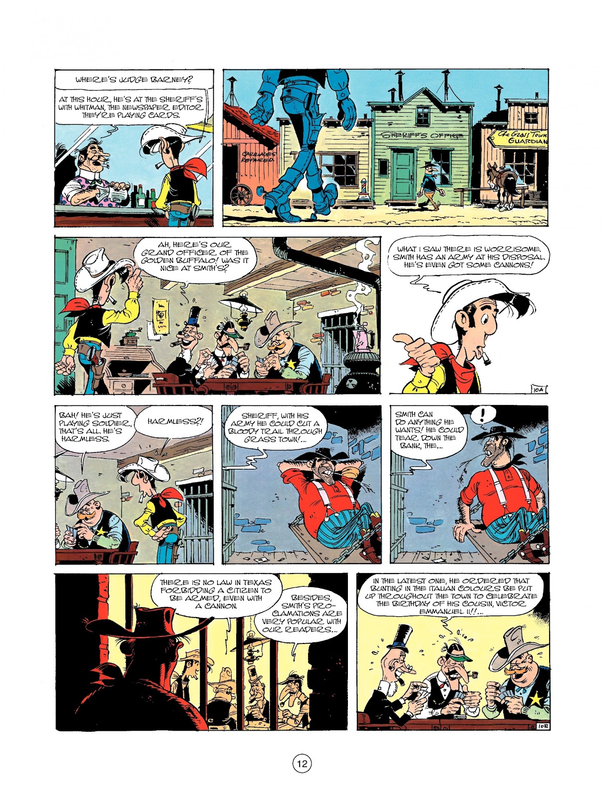 A Lucky Luke Adventure Issue #22 - Page 12