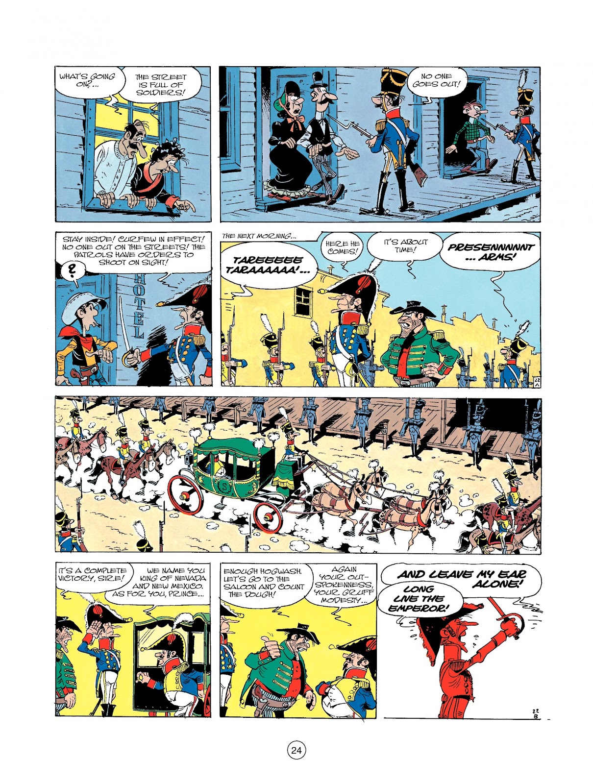 A Lucky Luke Adventure Issue #22 - Page 24
