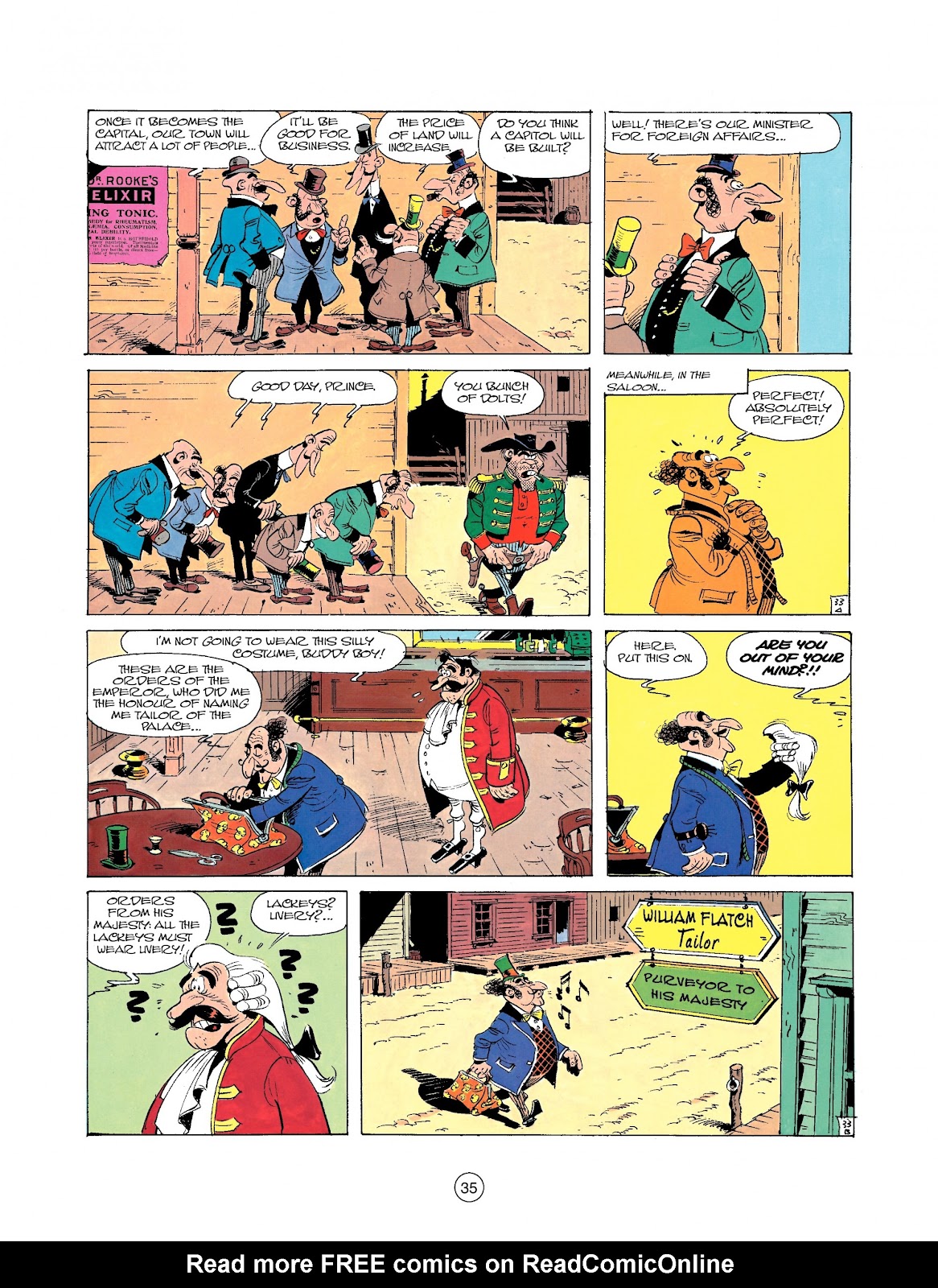 A Lucky Luke Adventure Issue #22 - Page 35