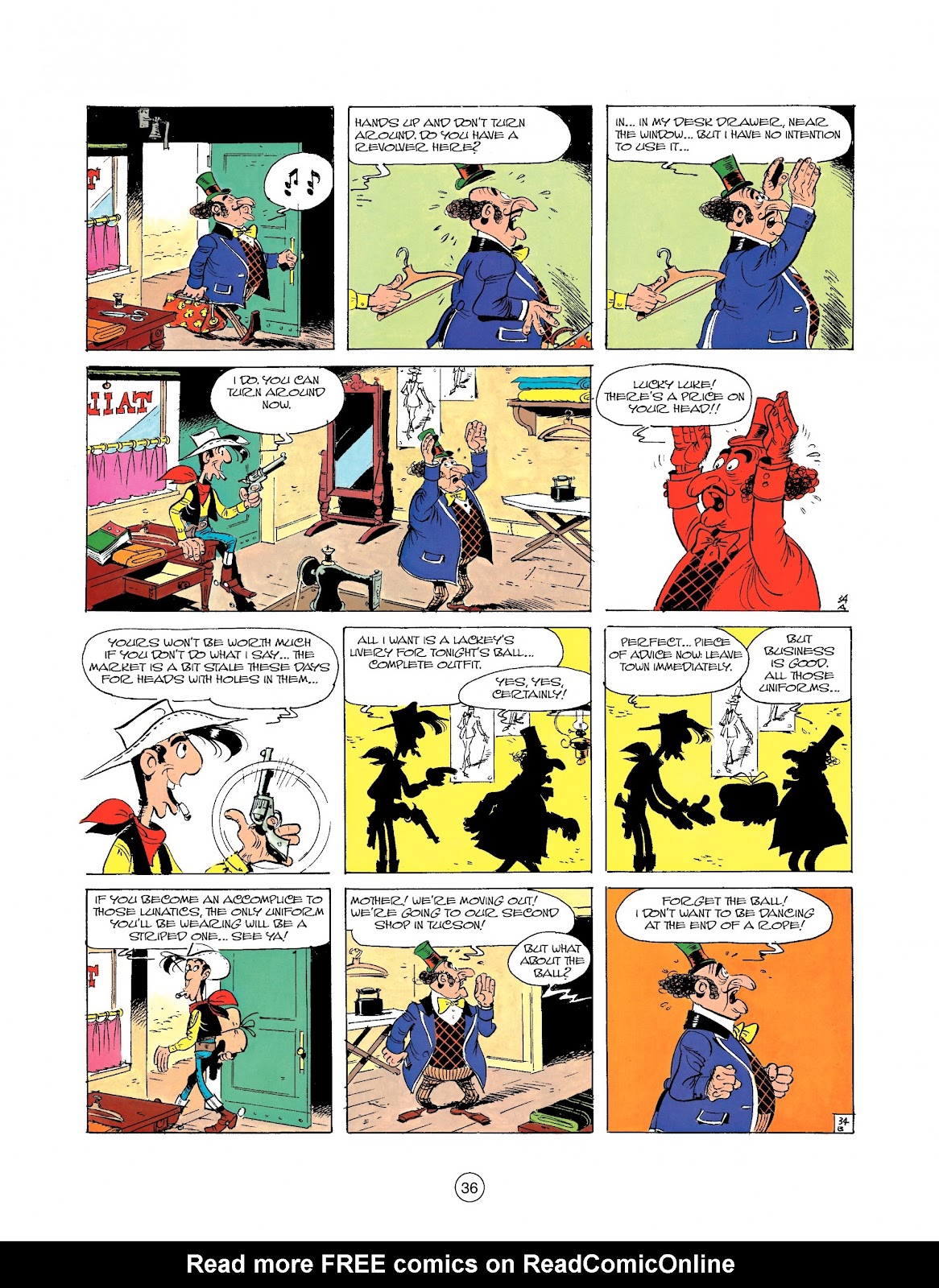 A Lucky Luke Adventure Issue #22 - Page 36