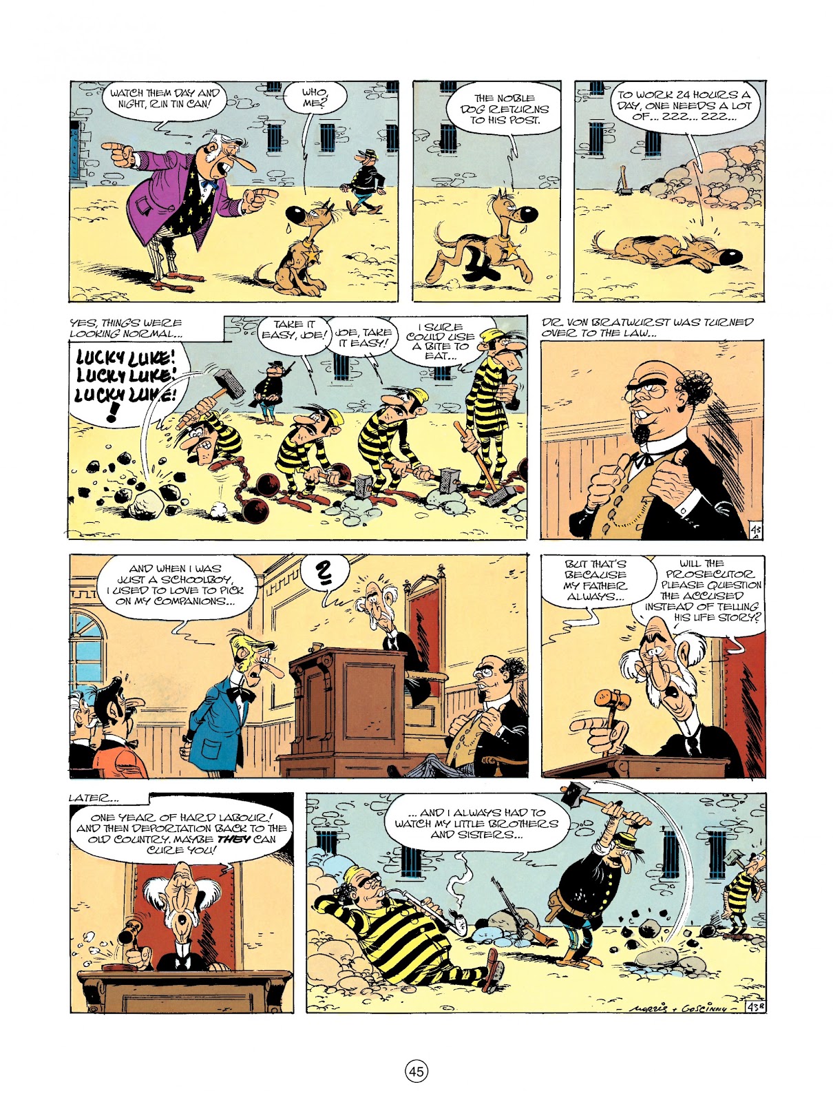 A Lucky Luke Adventure Issue #23 - Page 45