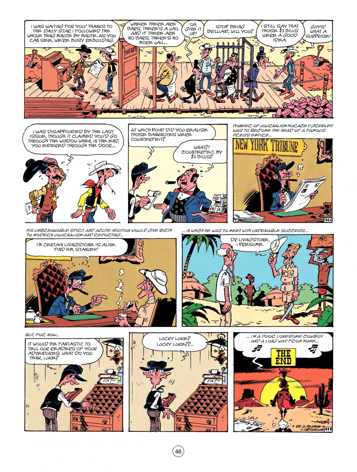 A Lucky Luke Adventure Issue #41 - Page 46