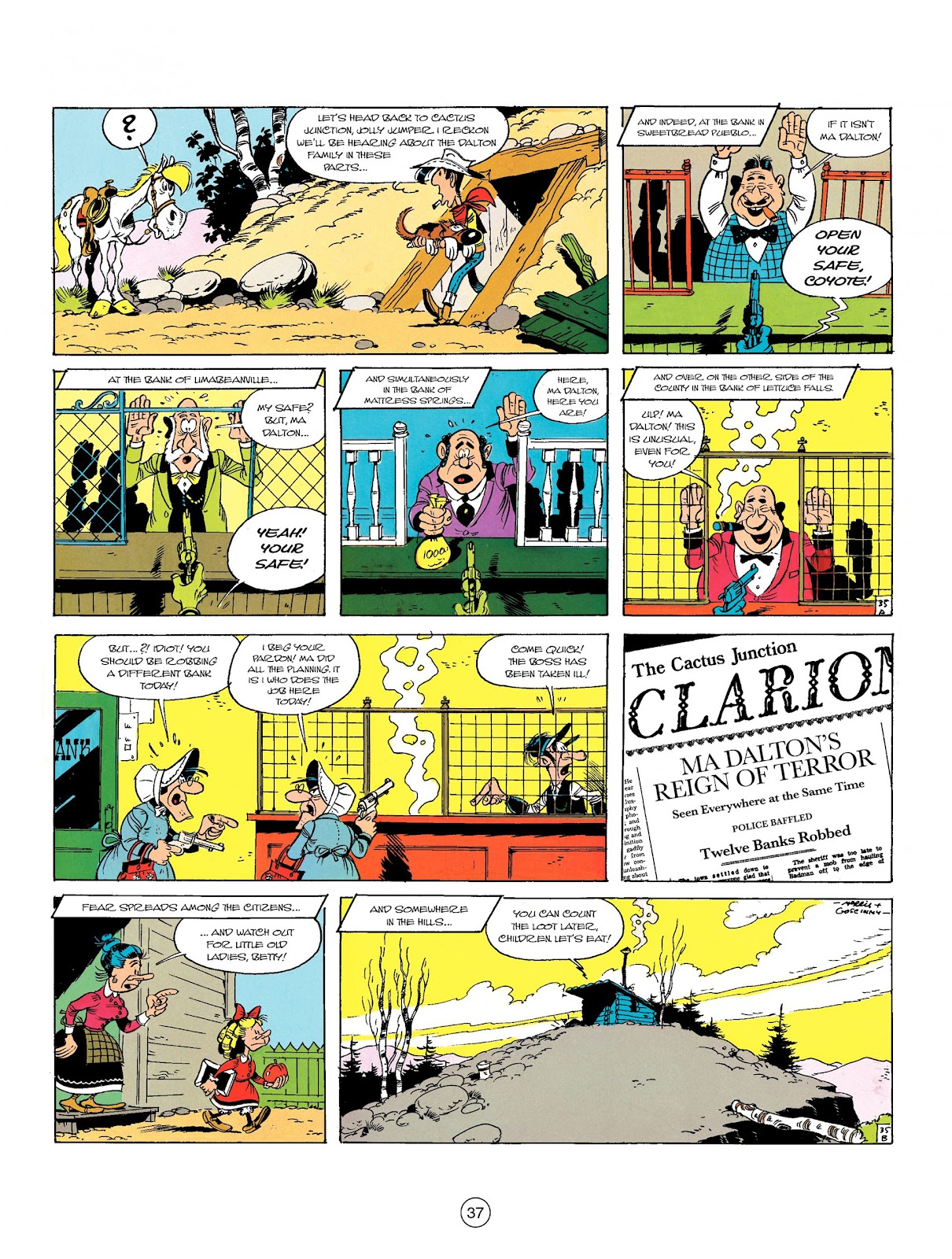 A Lucky Luke Adventure Issue #6 - Page 37