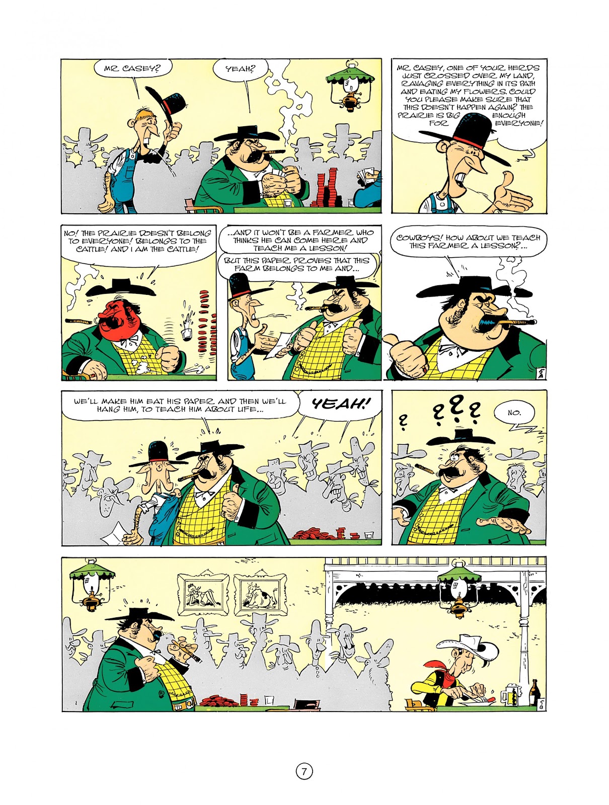 A Lucky Luke Adventure Issue #7 - Page 7