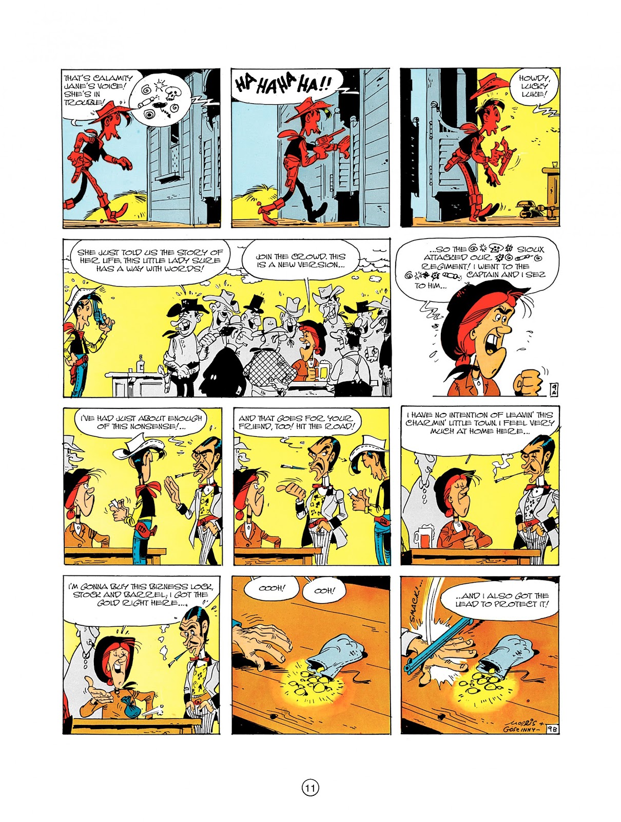 A Lucky Luke Adventure Issue #8 - Page 11