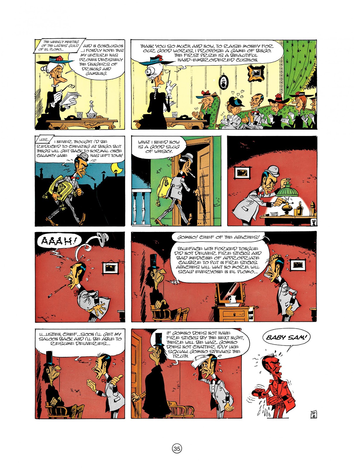 A Lucky Luke Adventure Issue #8 - Page 35