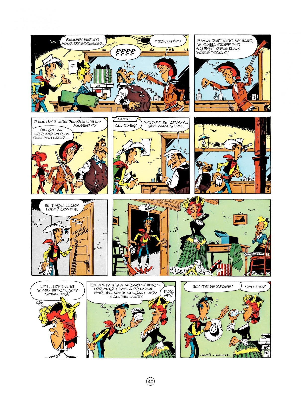A Lucky Luke Adventure Issue #8 - Page 40
