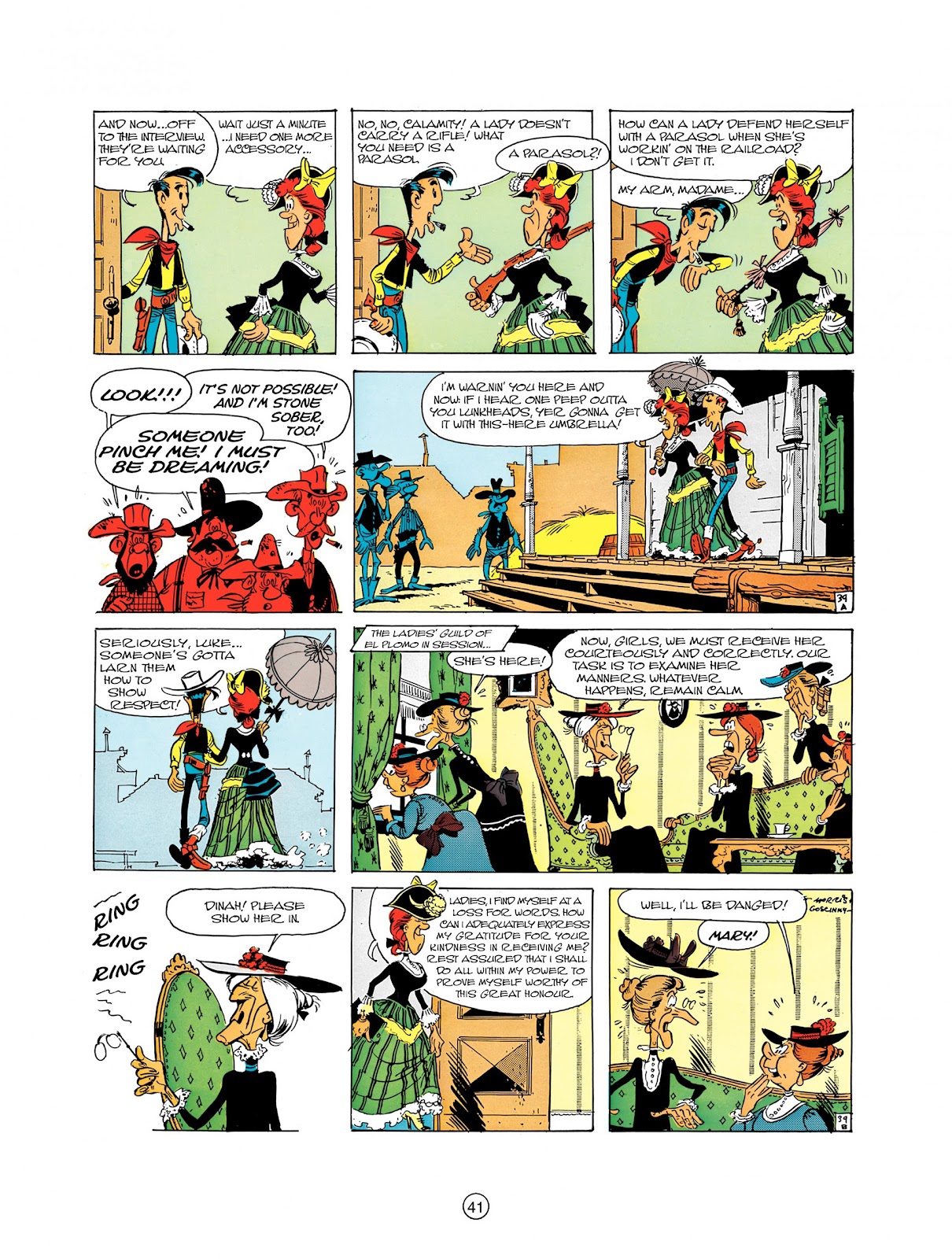 A Lucky Luke Adventure Issue #8 - Page 41
