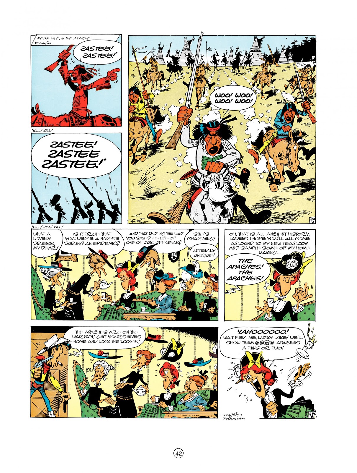 A Lucky Luke Adventure Issue #8 - Page 42