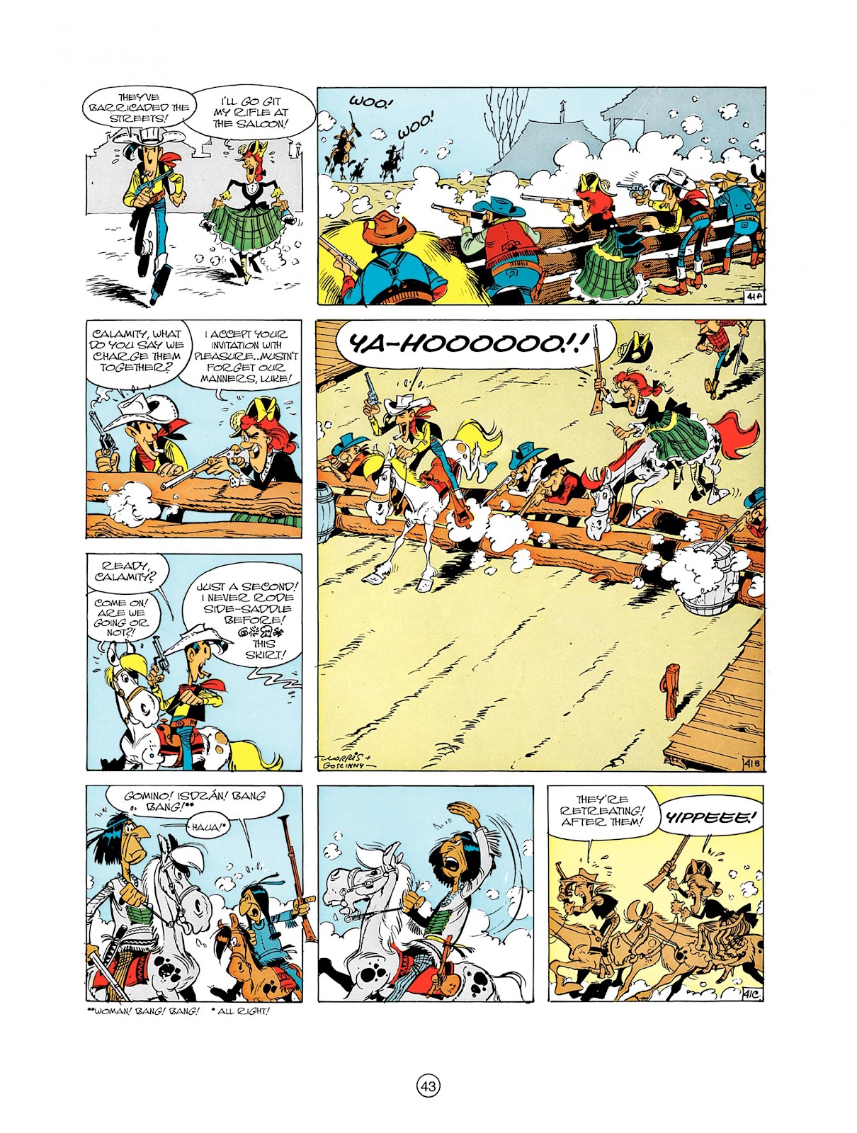 A Lucky Luke Adventure Issue #8 - Page 43