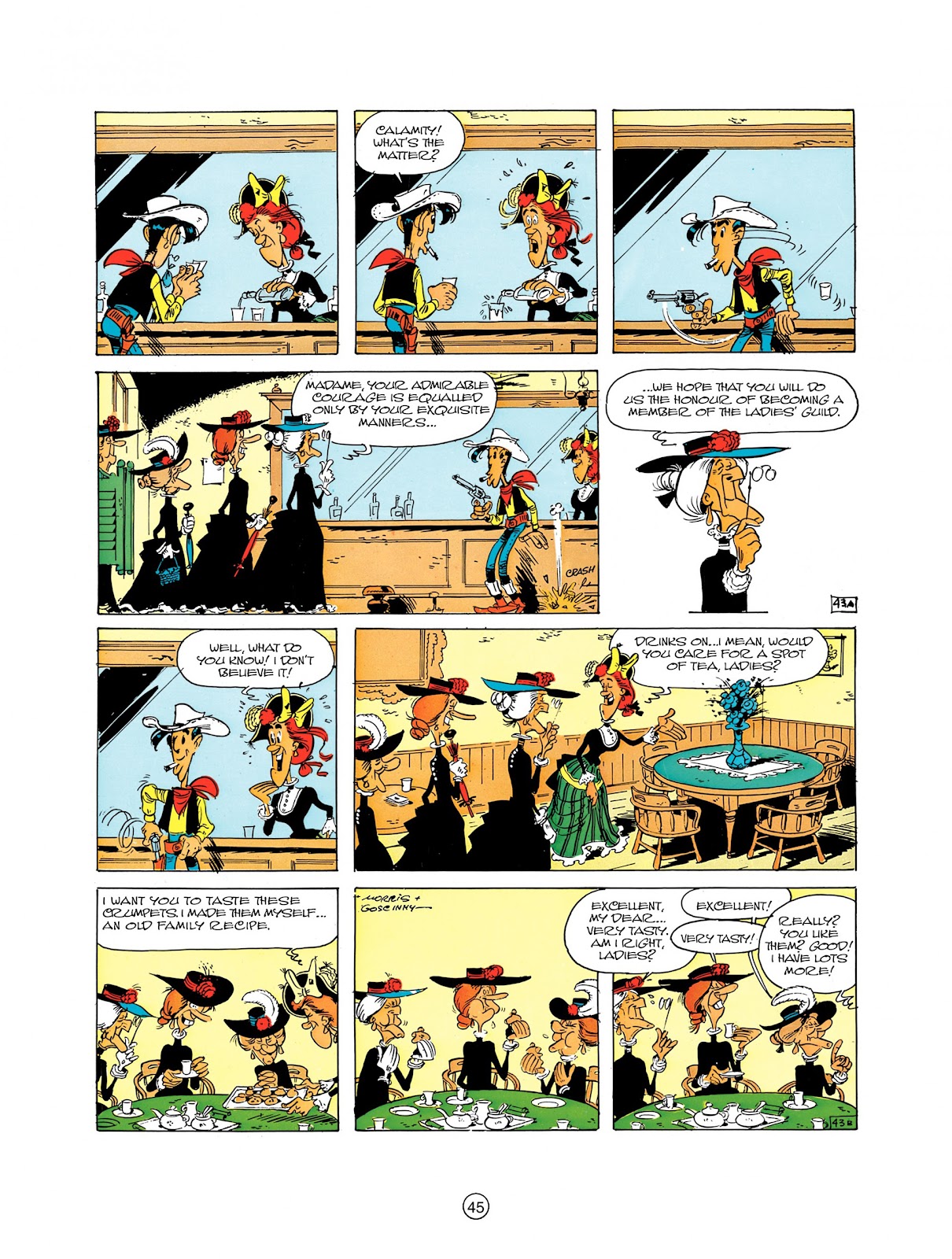 A Lucky Luke Adventure Issue #8 - Page 45