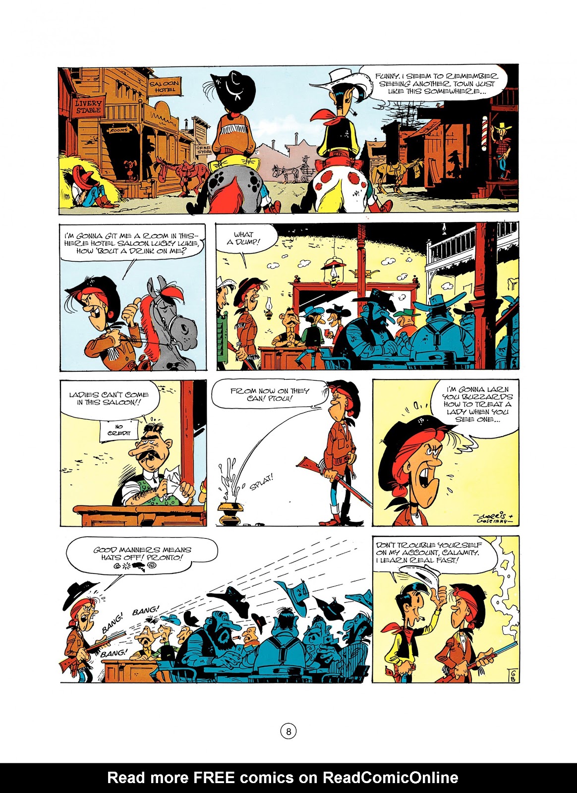 A Lucky Luke Adventure Issue #8 - Page 8