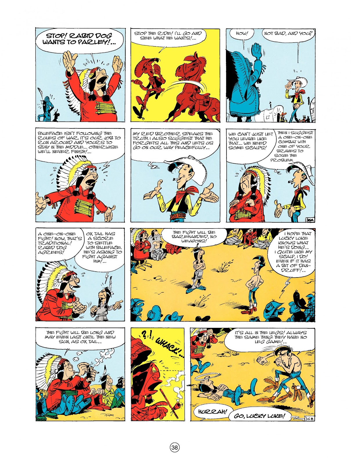 A Lucky Luke Adventure Issue #9 - Page 38