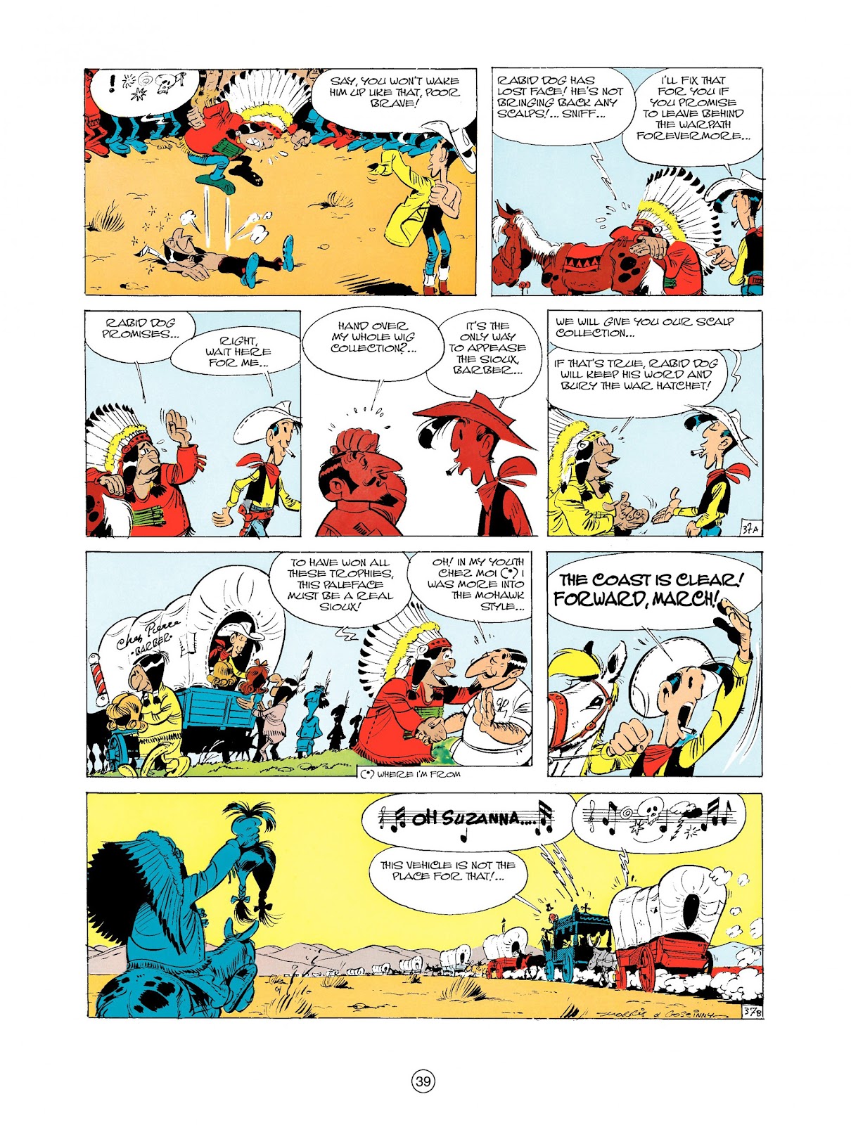 A Lucky Luke Adventure Issue #9 - Page 39
