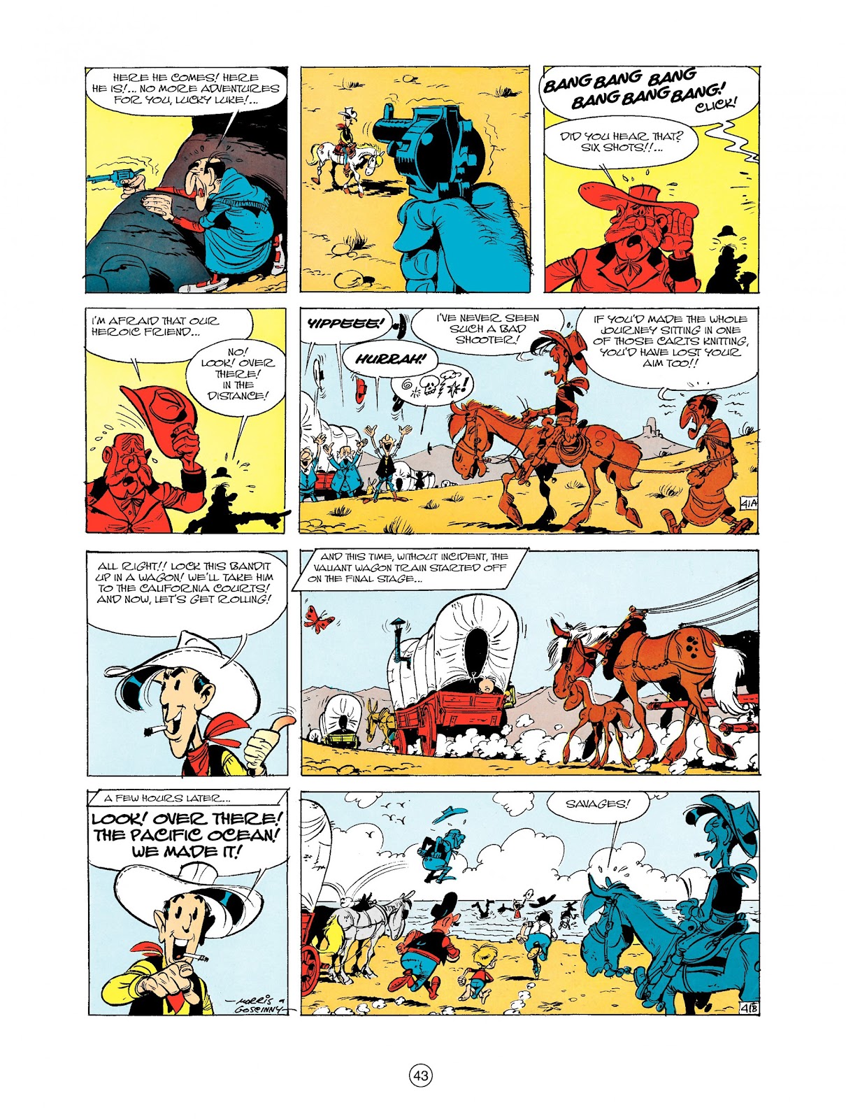 A Lucky Luke Adventure Issue #9 - Page 43