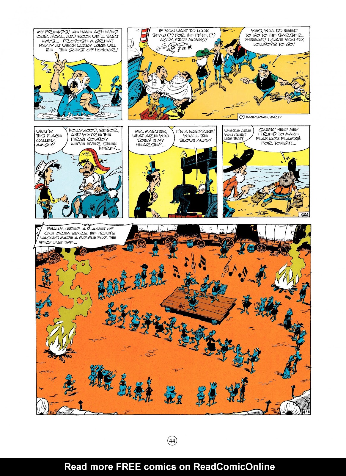A Lucky Luke Adventure Issue #9 - Page 44