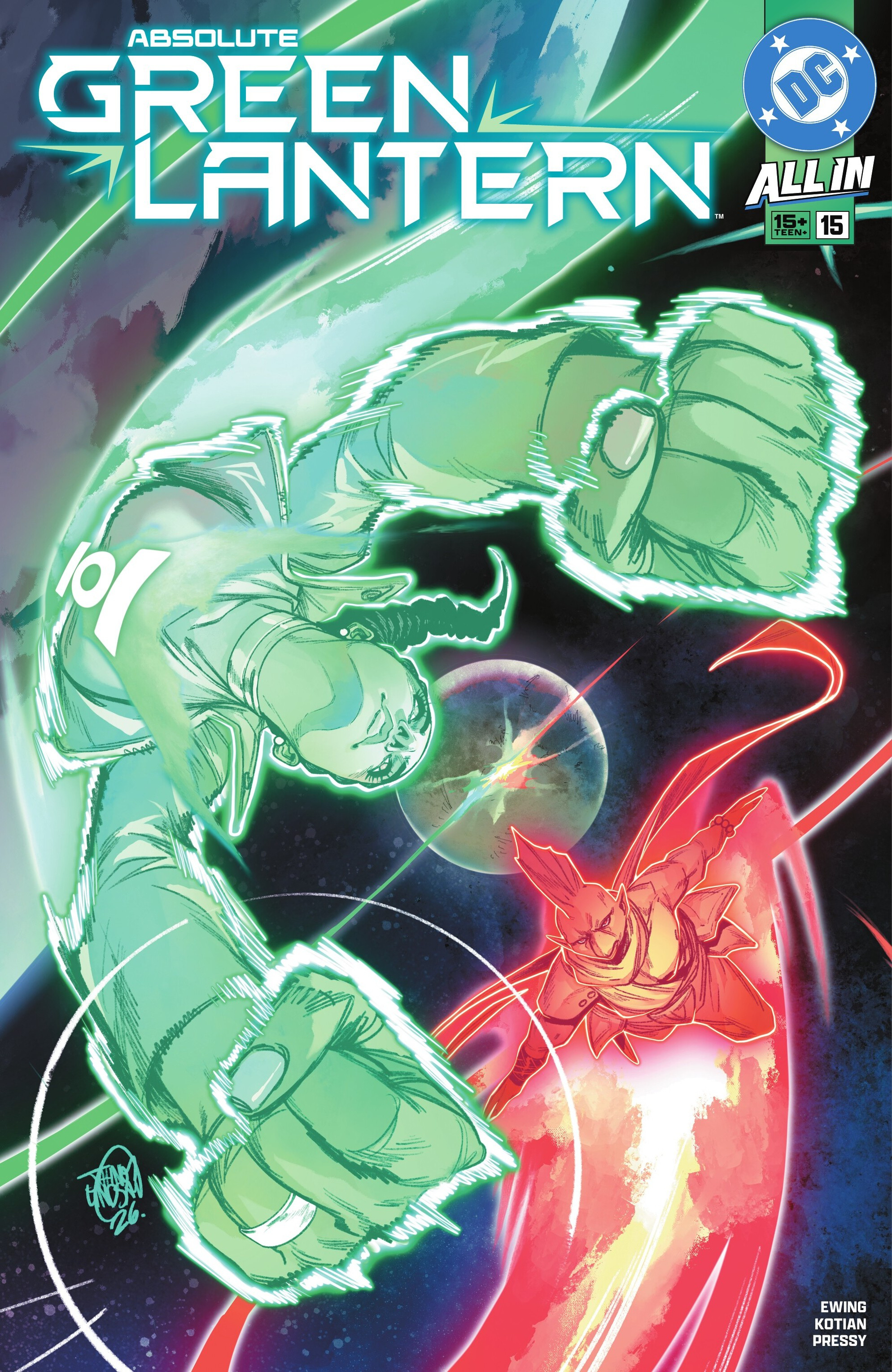 Absolute Green Lantern Issue #15 - Page 1