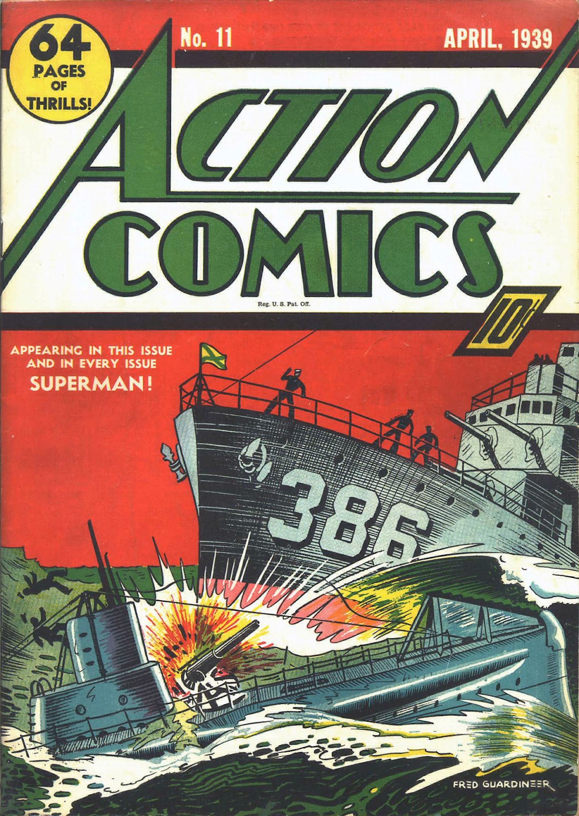 Action Comics (1938) Issue #11 - Page 2