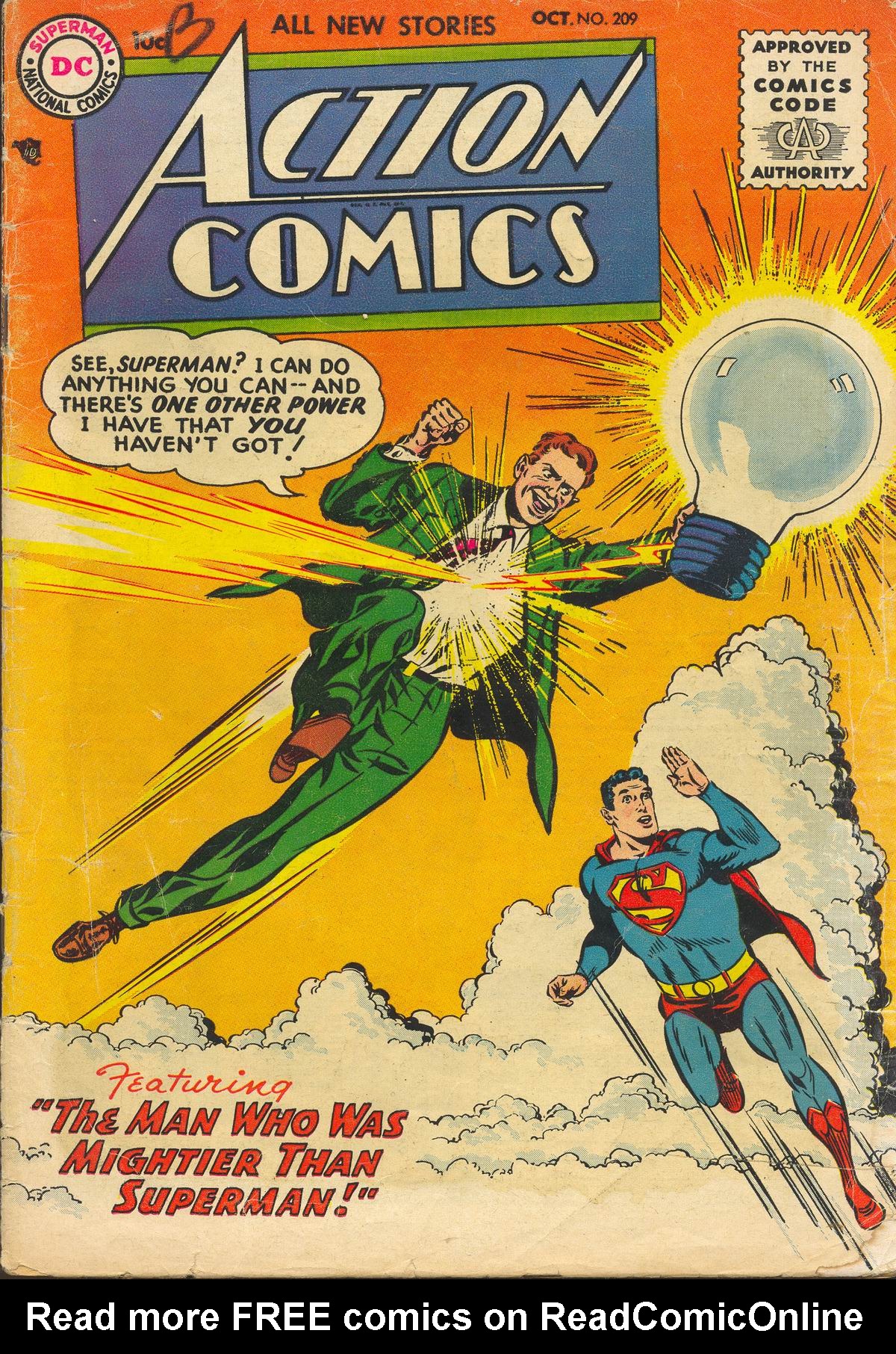 Action Comics (1938) Issue #209 - Page 1