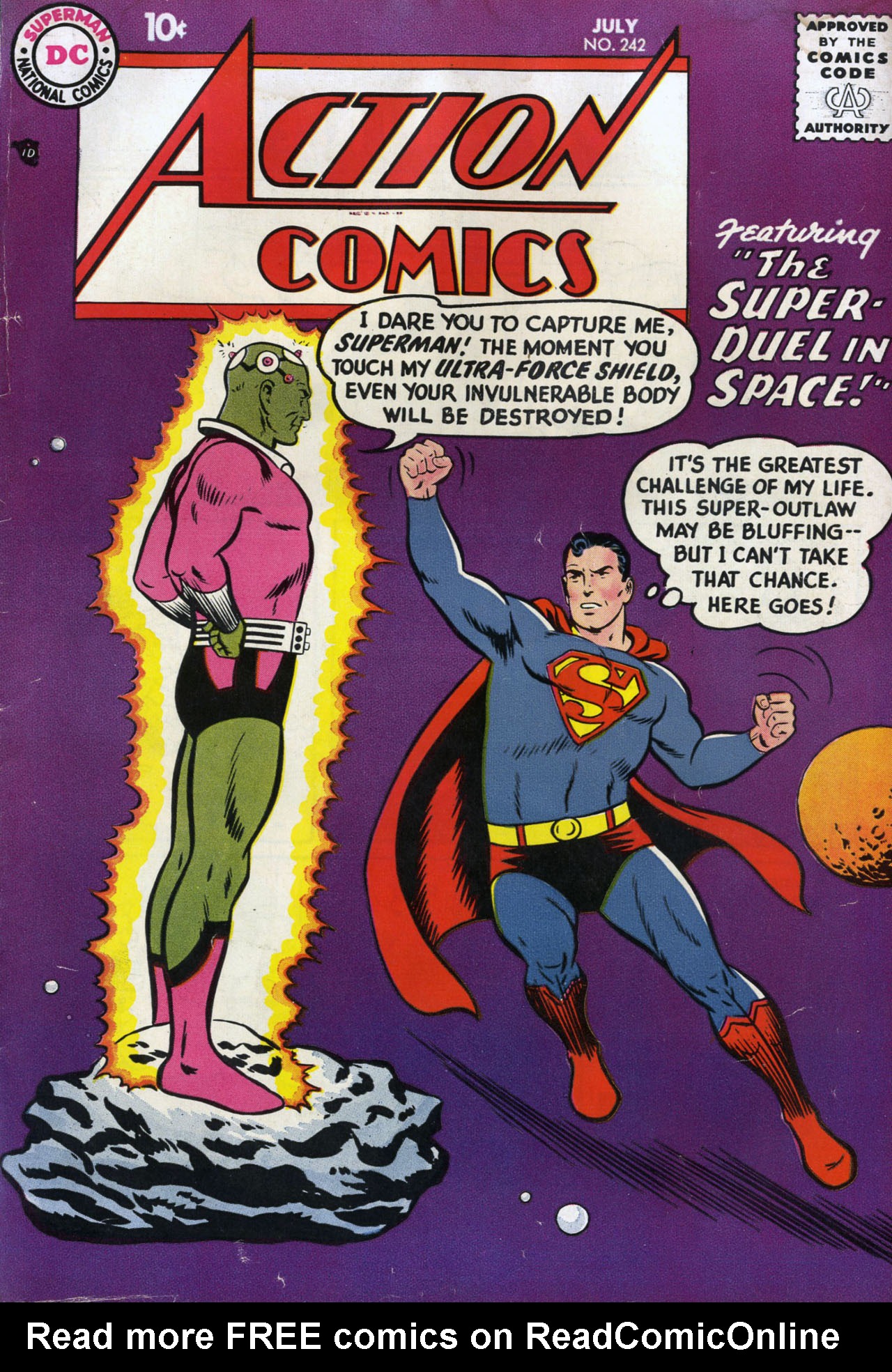 Action Comics (1938) Issue #242 - Page 1