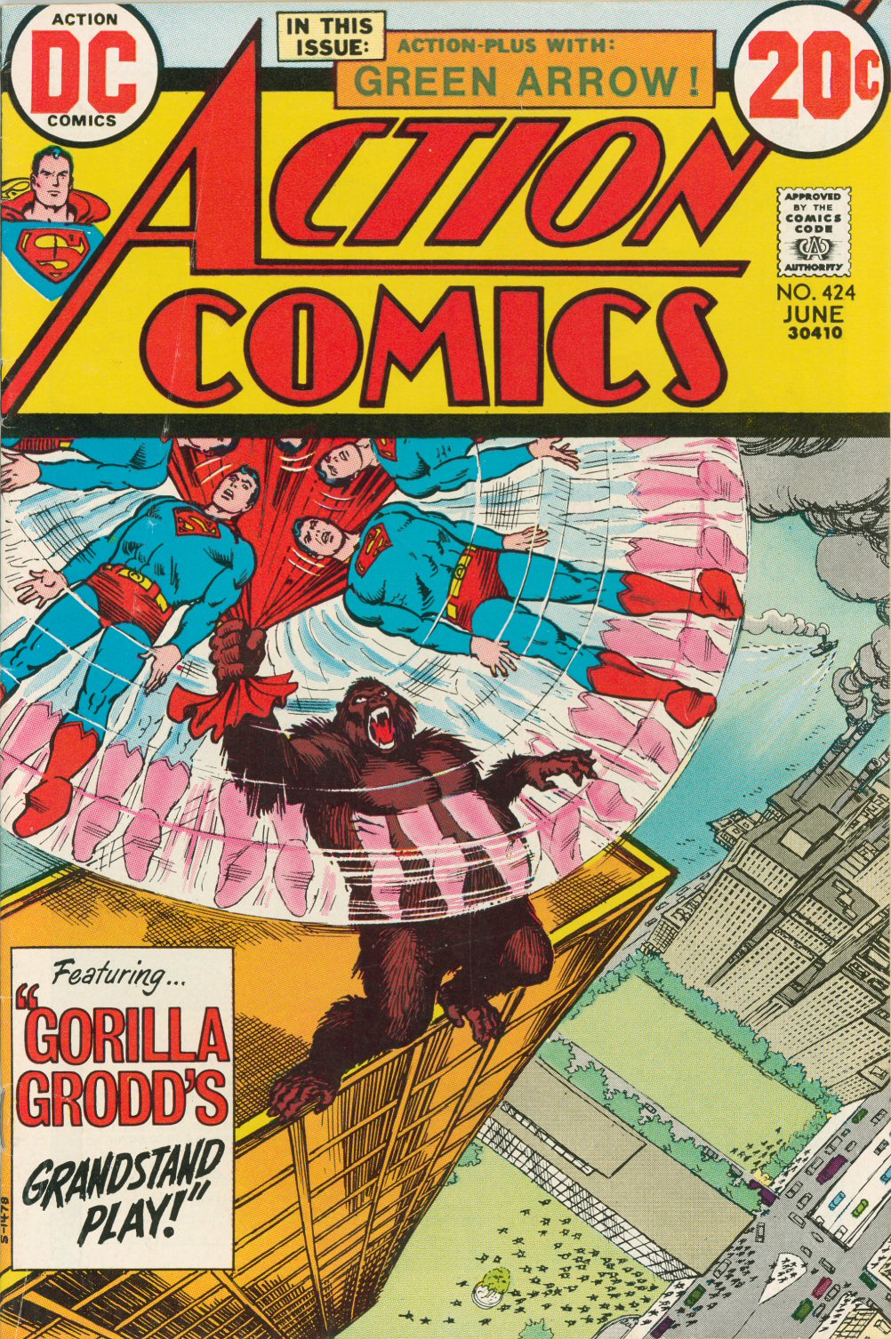 Action Comics (1938) Issue #424 - Page 1