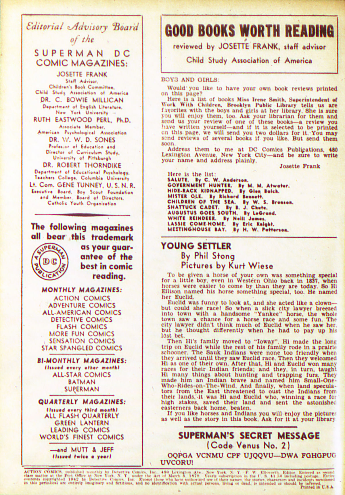 Action Comics (1938) Issue #48 - Page 2
