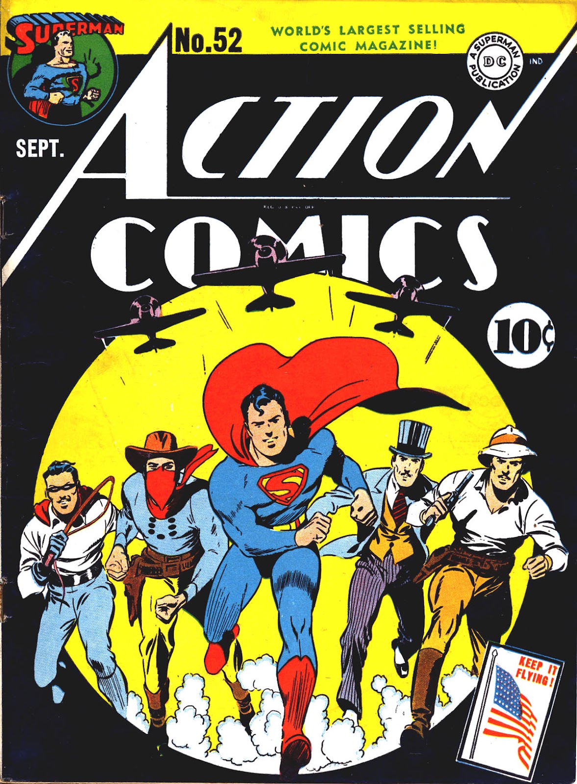 Action Comics (1938) Issue #52 - Page 1
