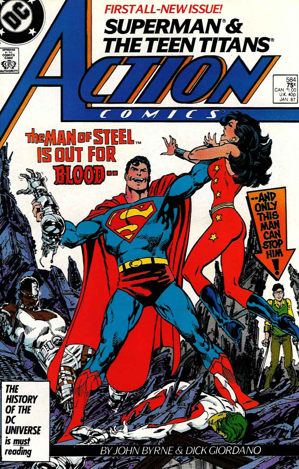 Action Comics (1938) Issue #584 - Page 1