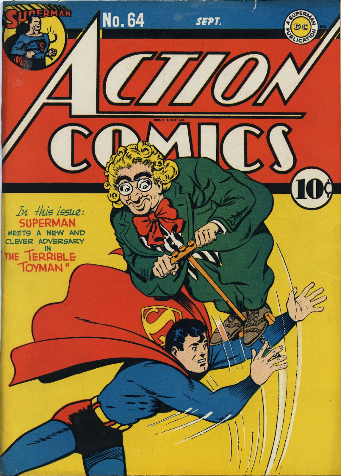 Action Comics (1938) Issue #64 - Page 1