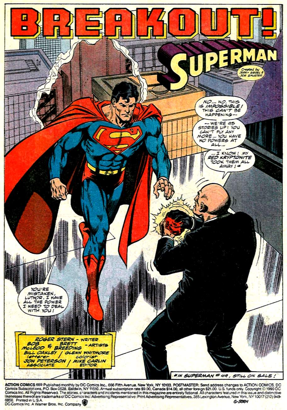 Action Comics (1938) Issue #659 - Page 2