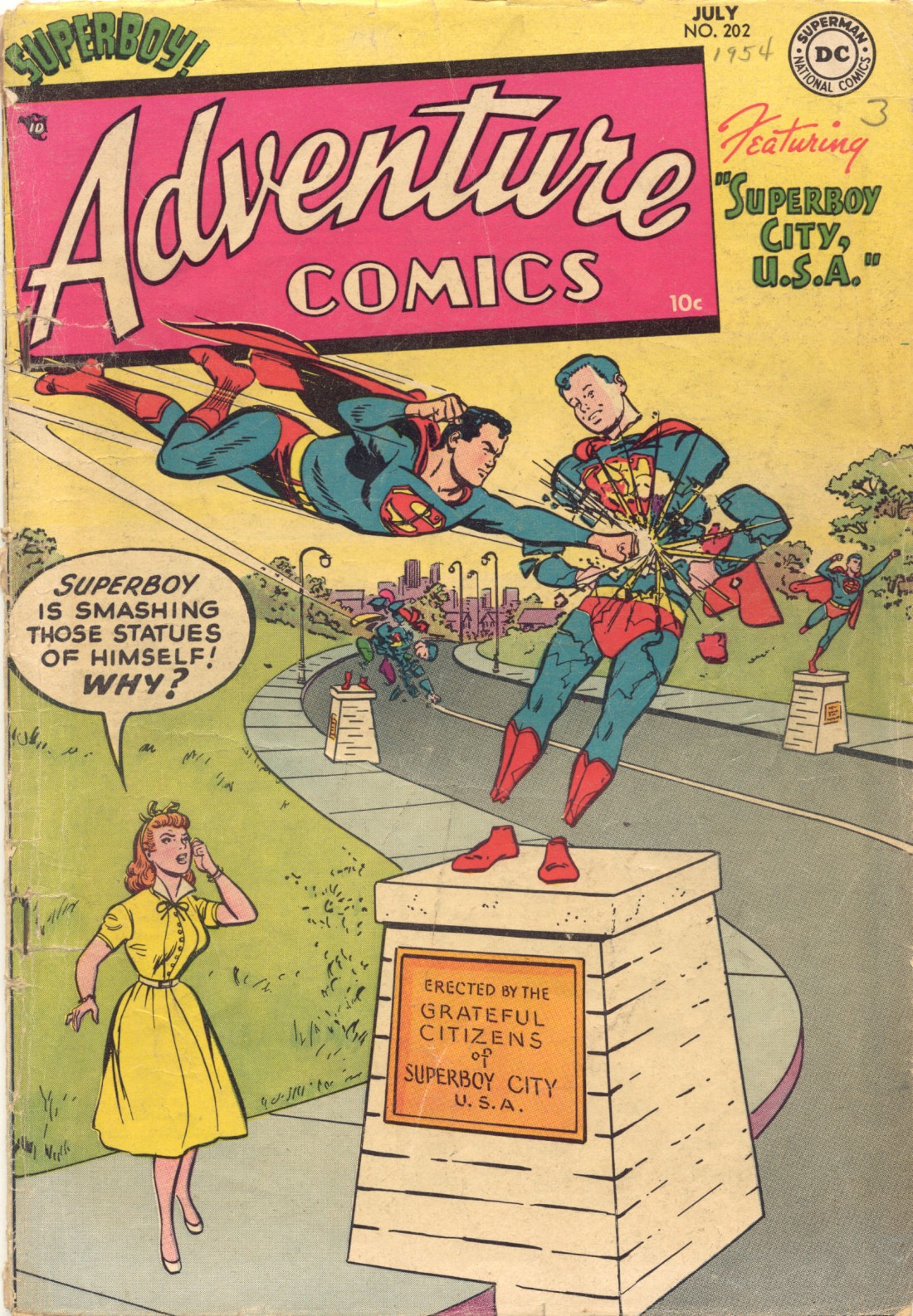 Adventure Comics (1938) Issue #202 - Page 1