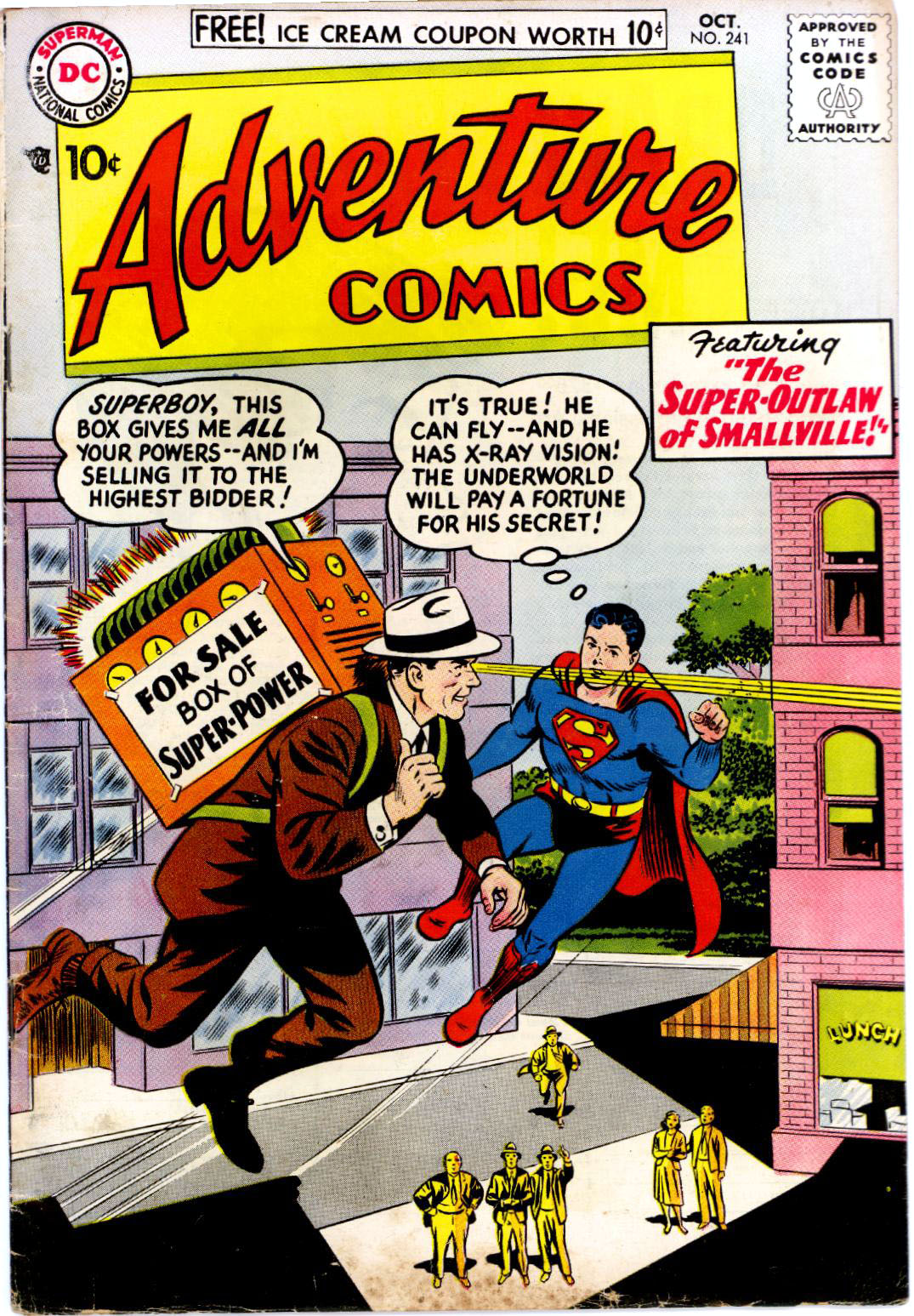 Adventure Comics (1938) Issue #241 - Page 1