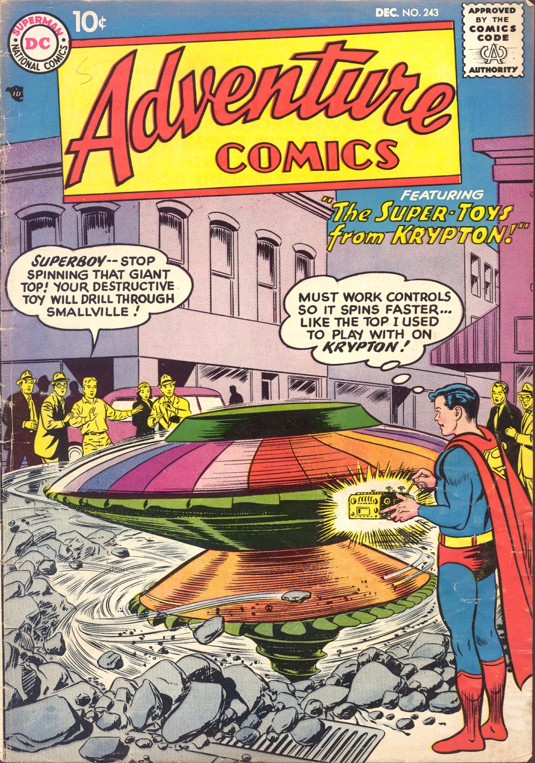Adventure Comics (1938) Issue #243 - Page 1