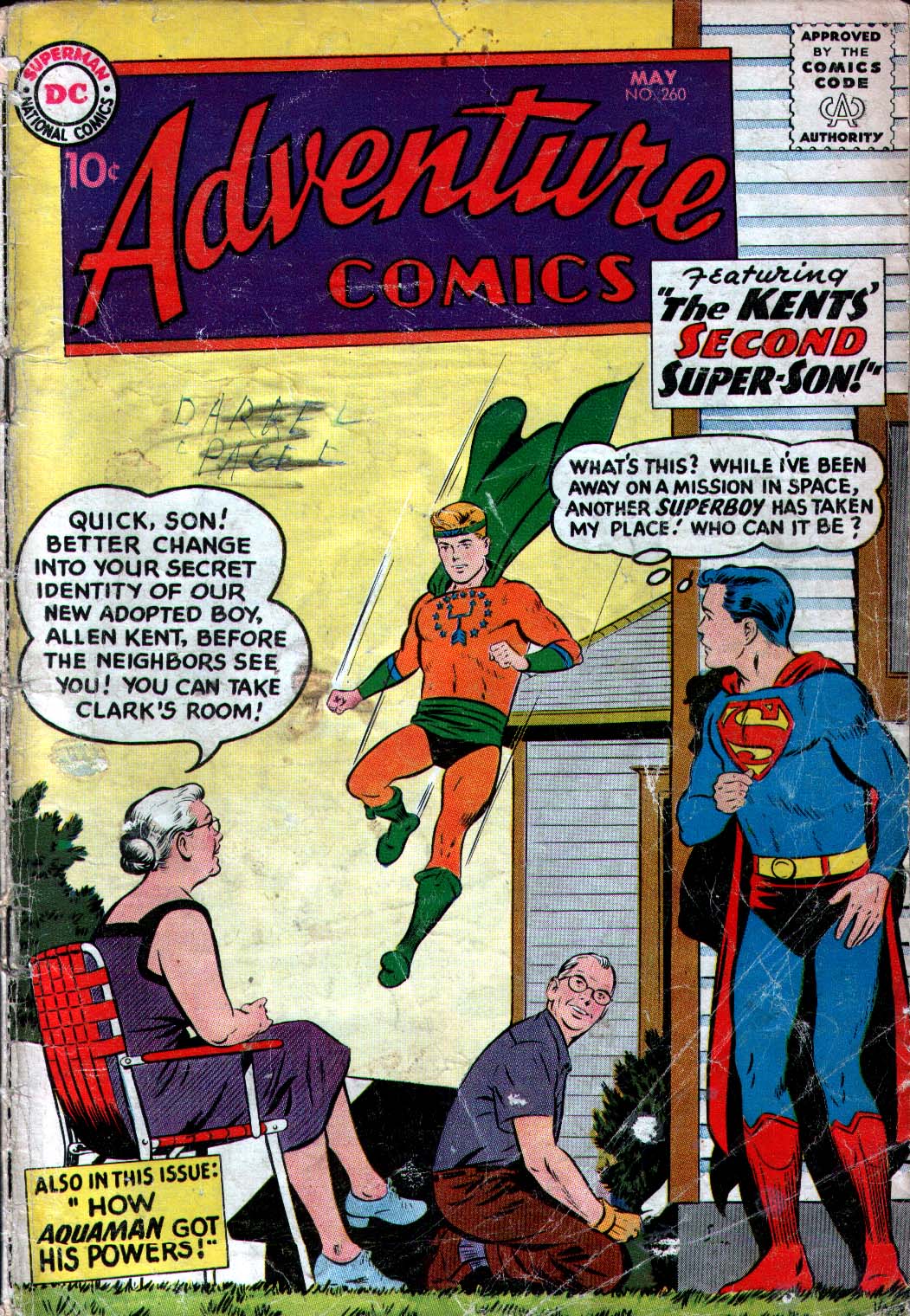 Adventure Comics (1938) Issue #260 - Page 1
