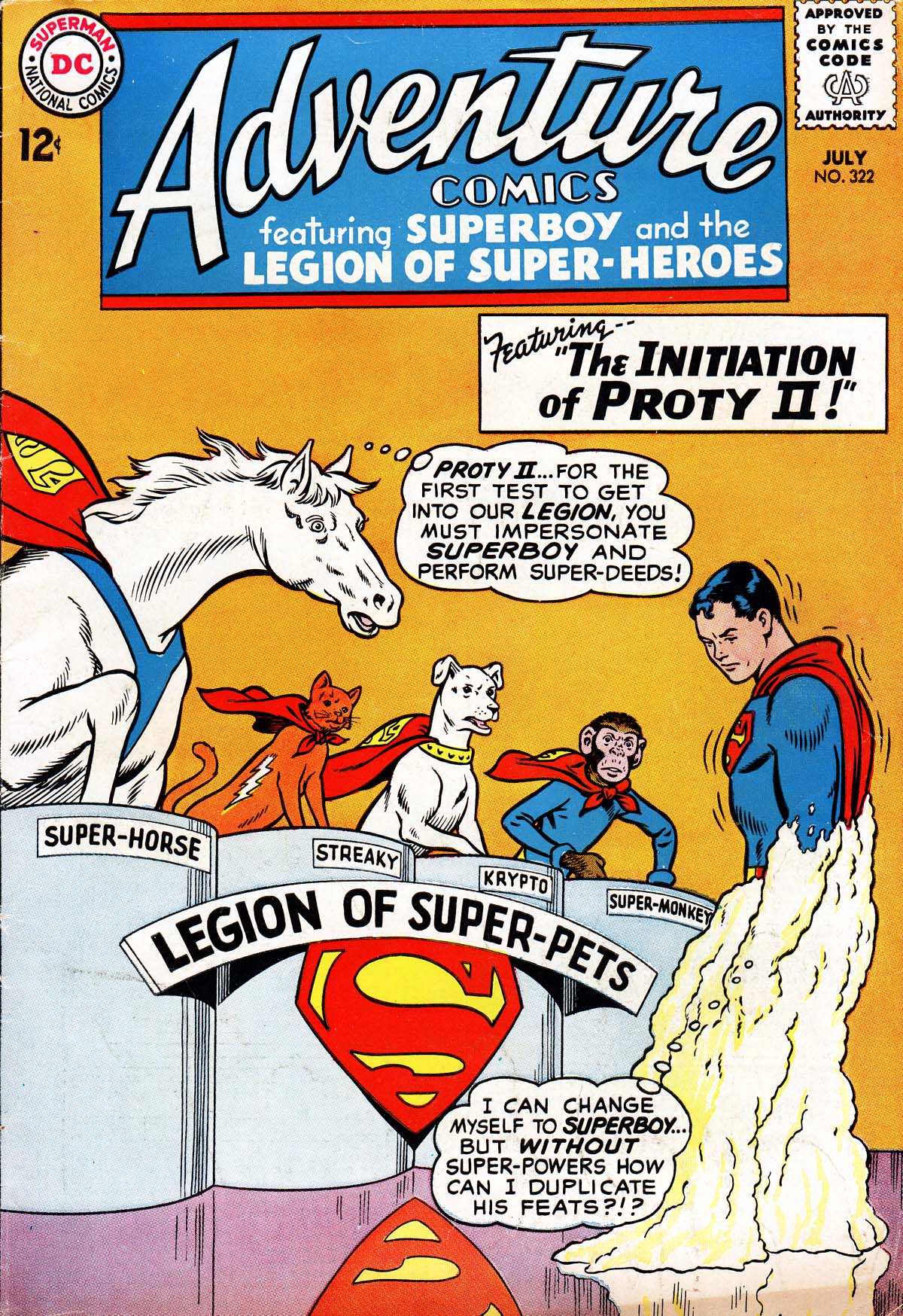 Adventure Comics (1938) Issue #322 - Page 1