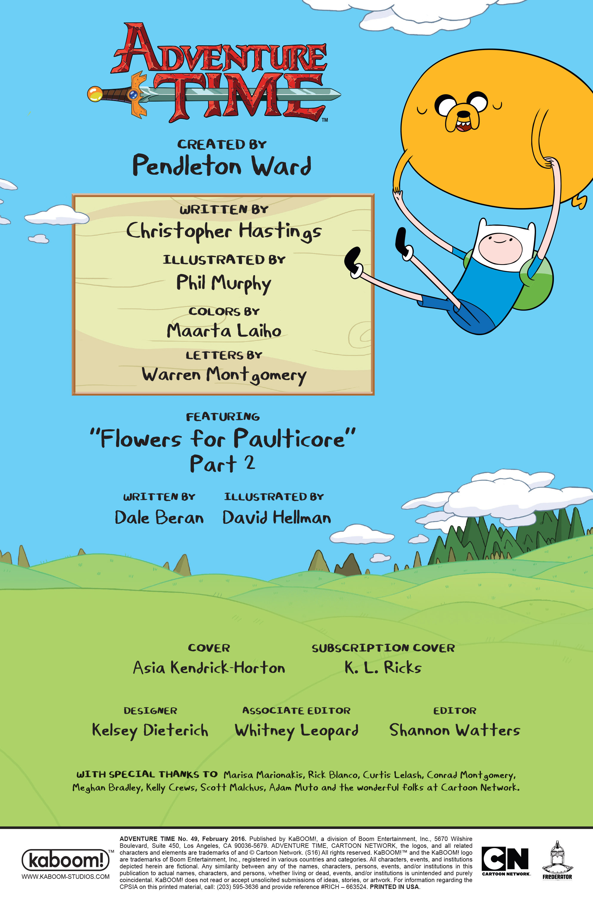 Adventure Time Issue #49 - Page 2