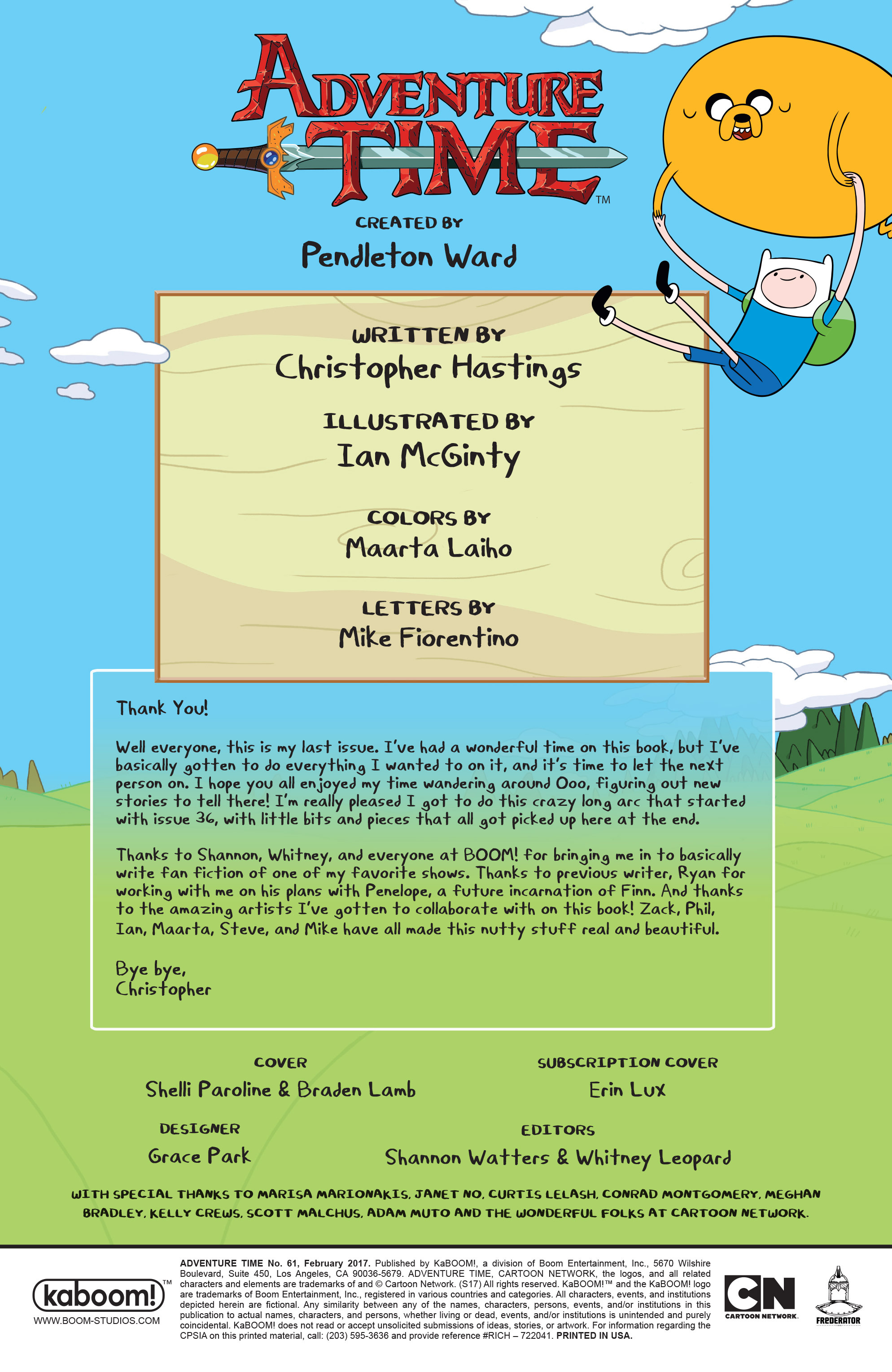 Adventure Time Issue #61 - Page 2