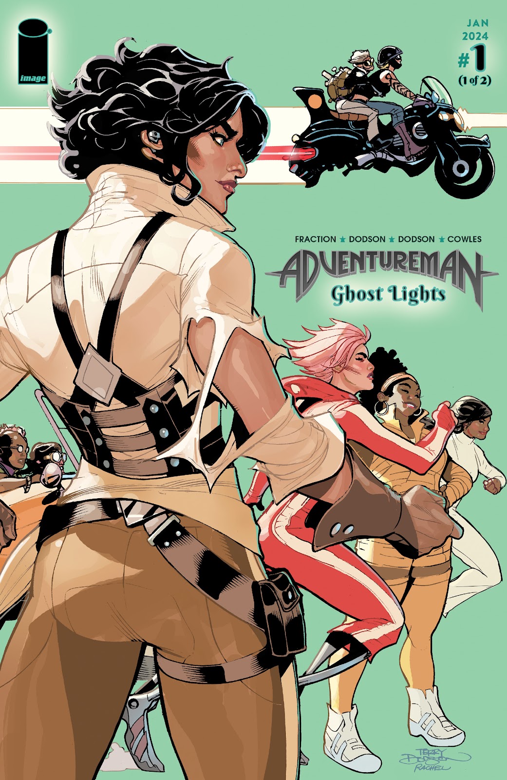 Adventureman: Ghost Lights Issue #1 - Page 1