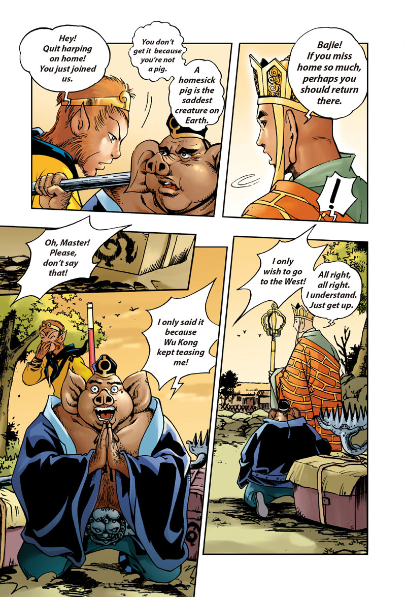 Adventures from China Monkey King Issue #5 - Page 8