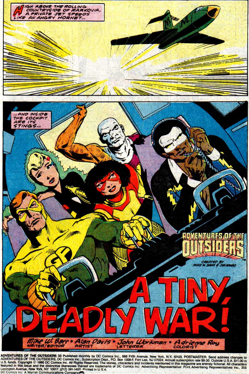 Adventures of the Outsiders Issue #33 - Page 3