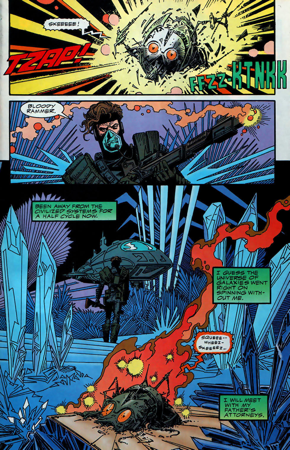 Alien Legion: Binary Deep Full - Page 9